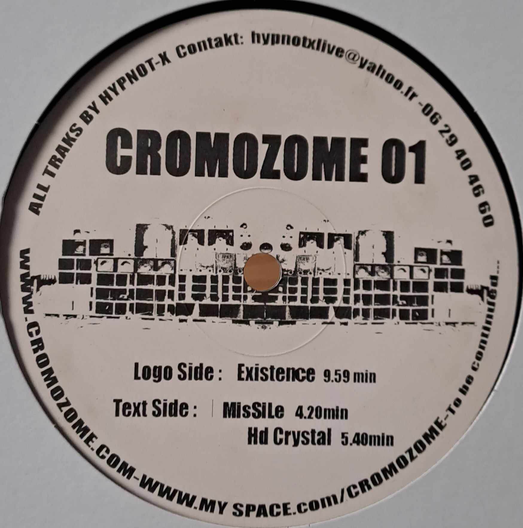 Cromozome 01 - vinyle freetekno